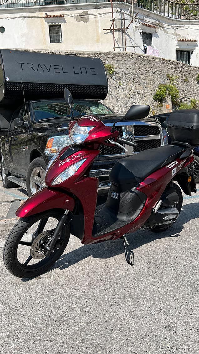 noleggio scooter a Cetara